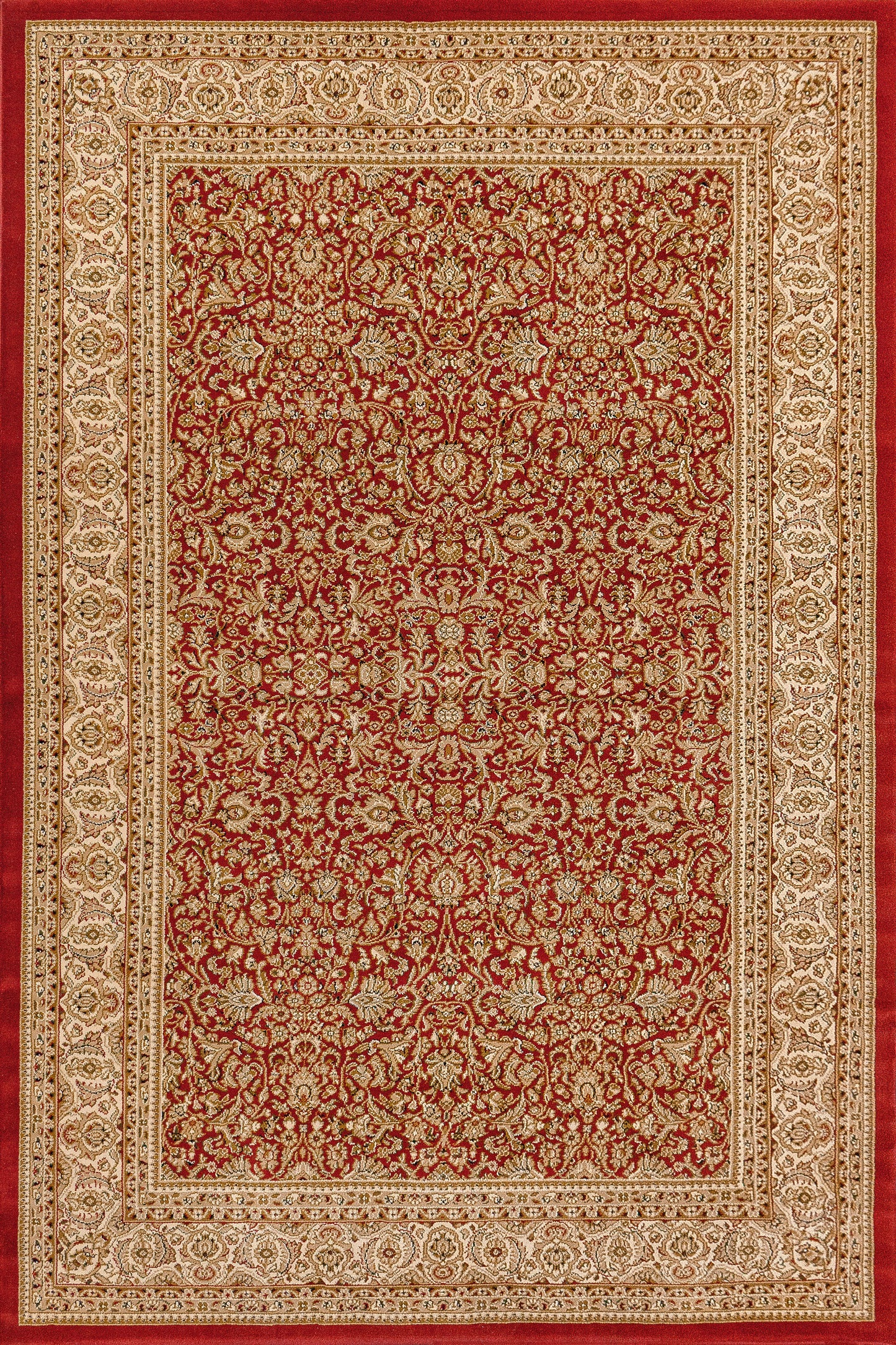 Dynamic Rugs Legacy 58004 Red Traditional Machine-Made Rug
