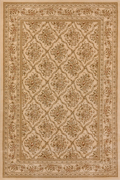 Dynamic Rugs Legacy 58018 Ivory Traditional Machine-Made Rug