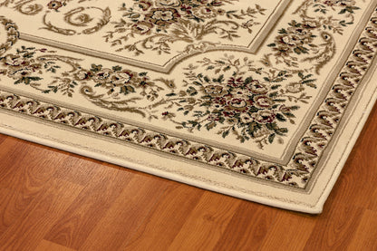 Dynamic Rugs Legacy 58022 Ivory Traditional Machine-Made Rug
