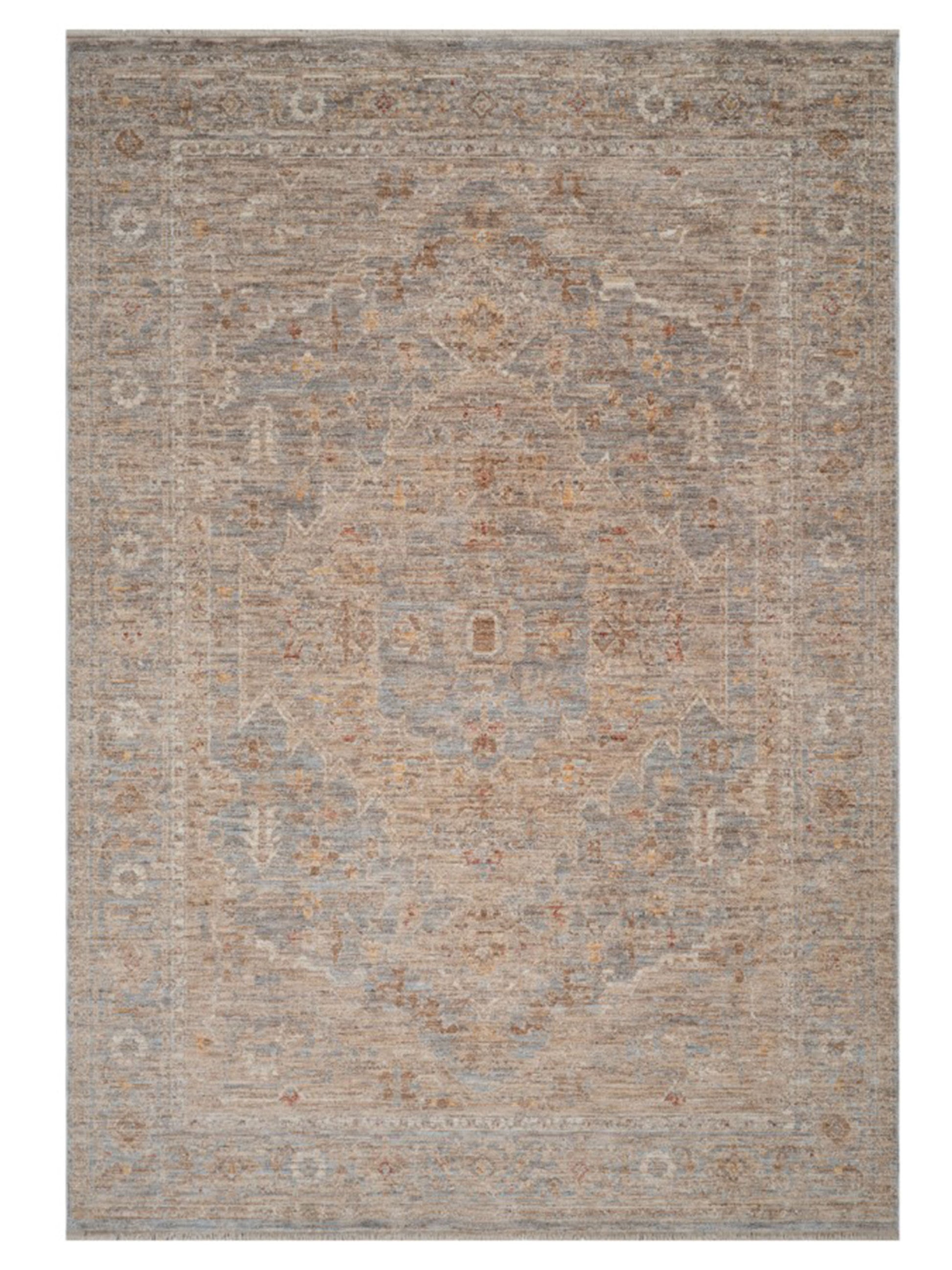 Limited Alborg ABG-301 Blue  Traditional Machinemade Rug