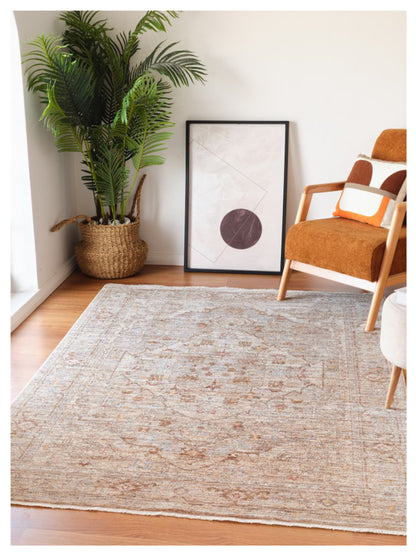 Limited Alborg ABG-302 Beige  Traditional Machinemade Rug