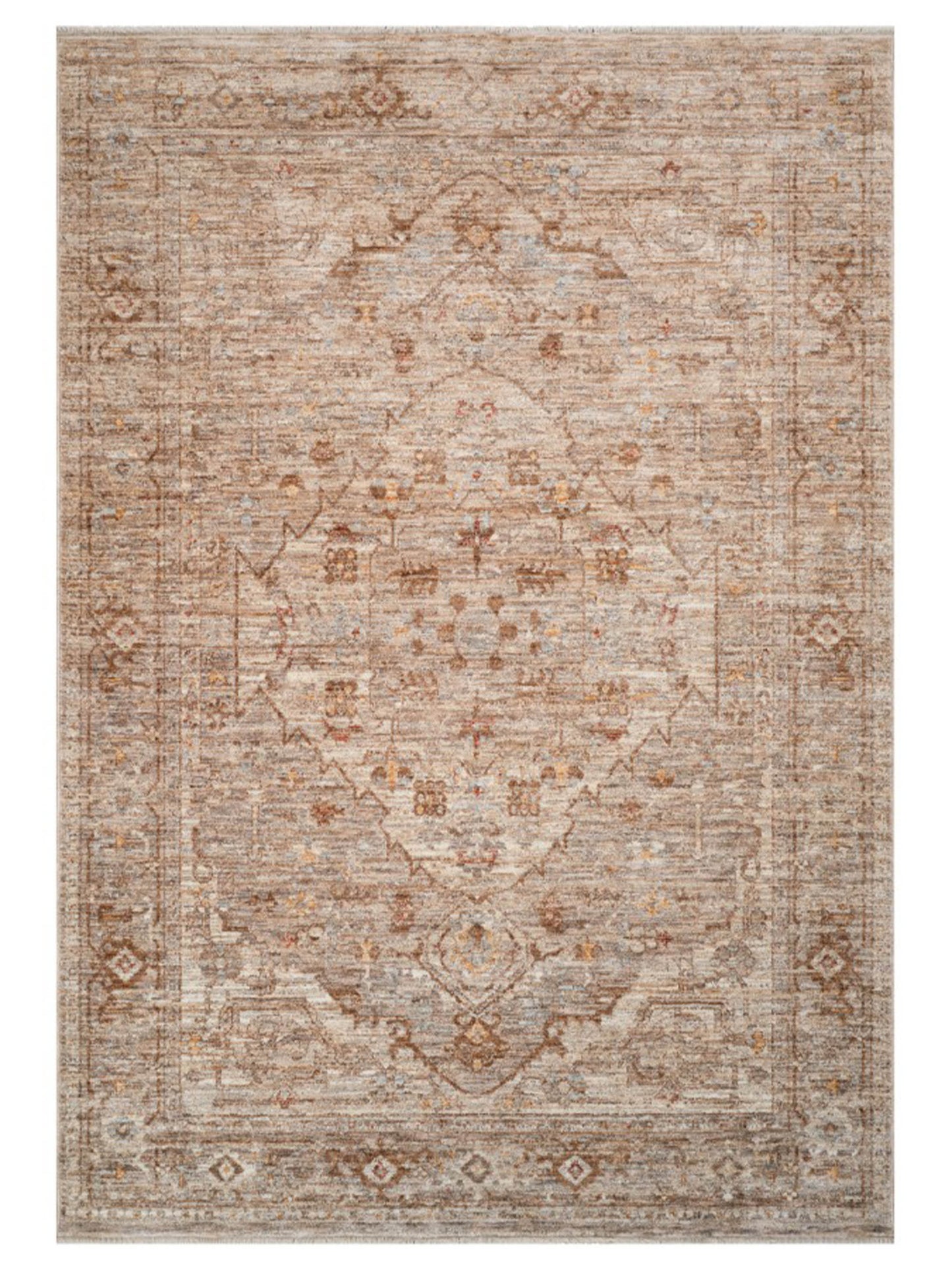 Limited Alborg ABG-302 Beige  Traditional Machinemade Rug