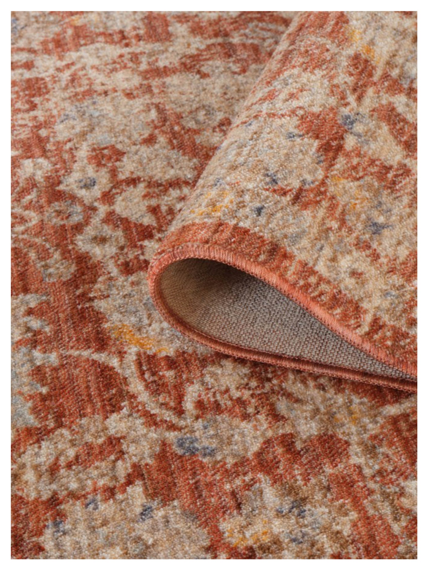 Limited Alborg ABG-304 Pink  Traditional Machinemade Rug