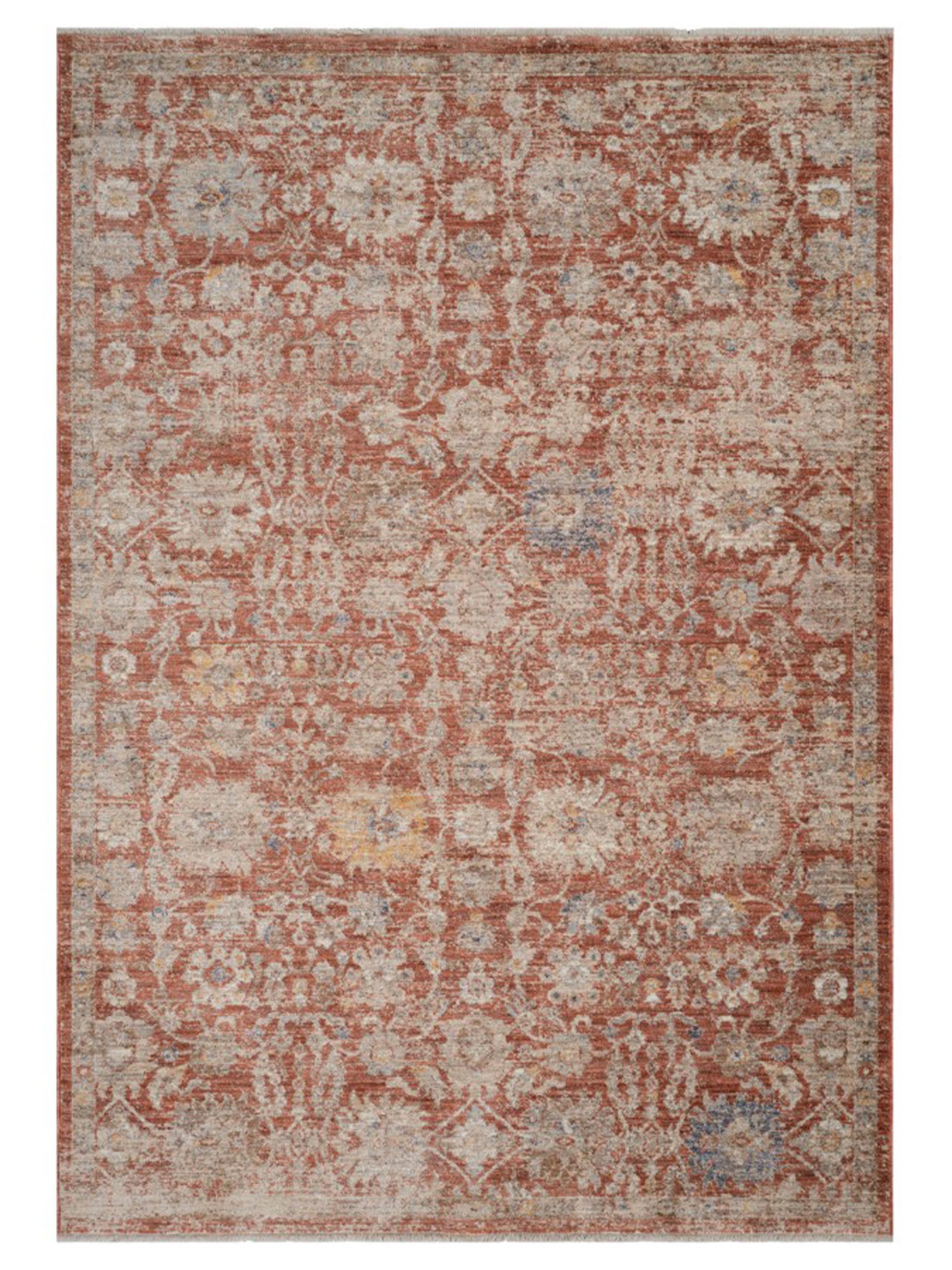 Limited Alborg ABG-304 Pink  Traditional Machinemade Rug