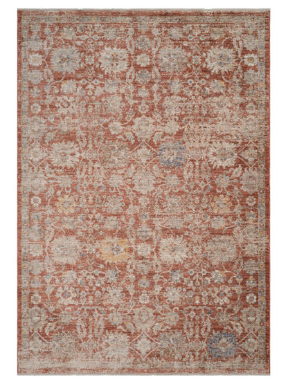 Limited Alborg ABG-304 Pink  Traditional Machinemade Rug