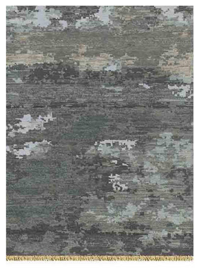 Limited DALBY DA-723 Gray Suit Transitional Knotted Rugs