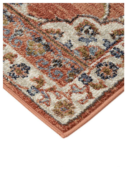 Limited Zurich ZUR-507 Orange  Traditional Machinemade Rug