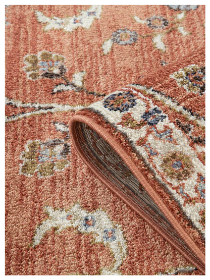 Limited Zurich ZUR-507 Orange  Traditional Machinemade Rug