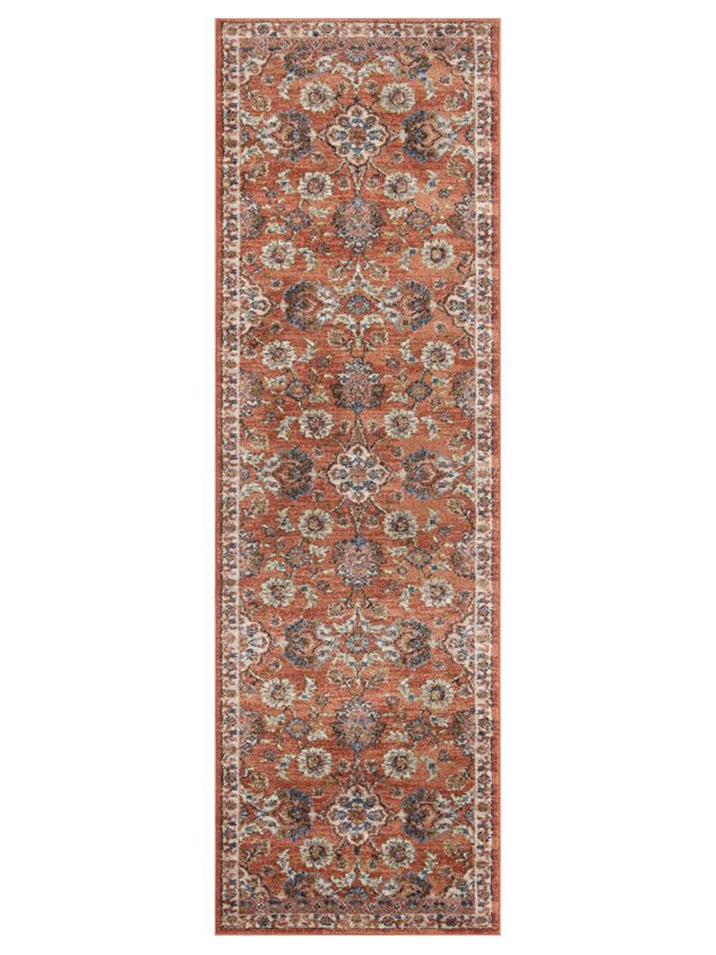 Limited Zurich ZUR-507 Orange  Traditional Machinemade Rug