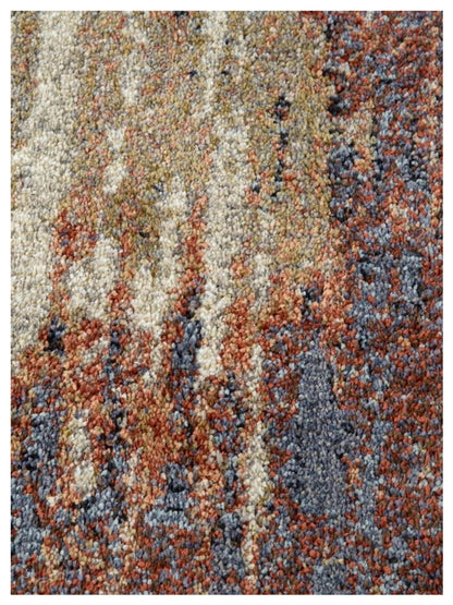 Limited Zurich ZUR-509 Rust  Traditional Machinemade Rug