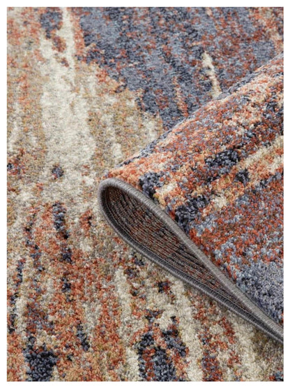 Limited Zurich ZUR-509 Rust  Traditional Machinemade Rug