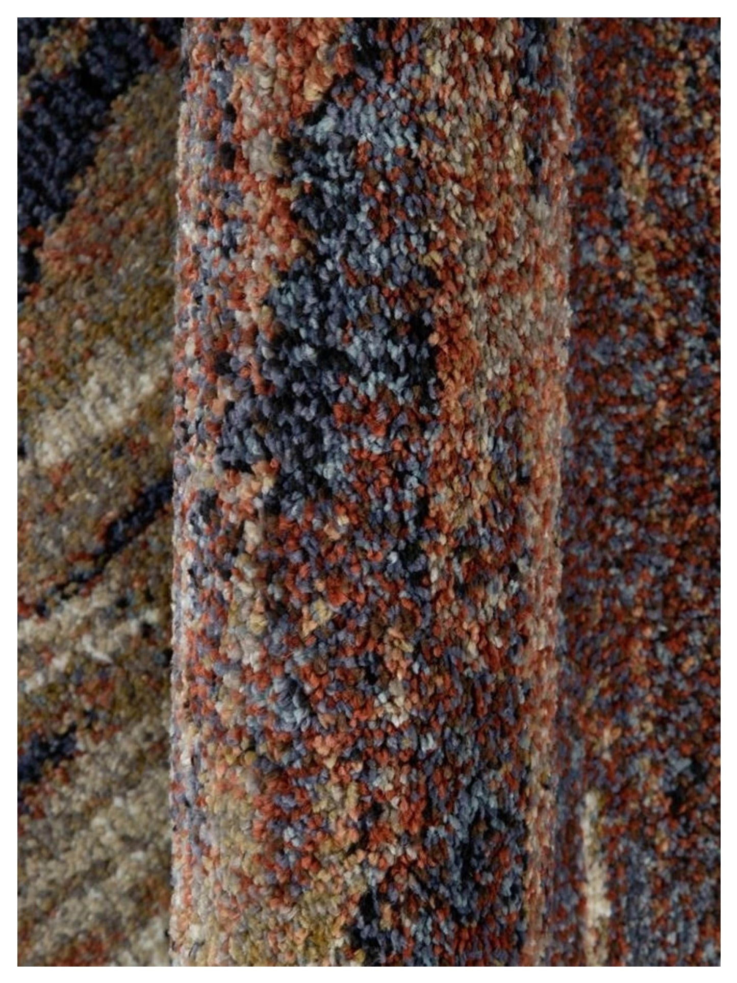 Limited Zurich ZUR-509 Rust  Traditional Machinemade Rug