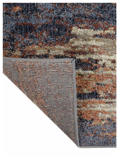 Limited Zurich ZUR-509 Rust  Traditional Machinemade Rug