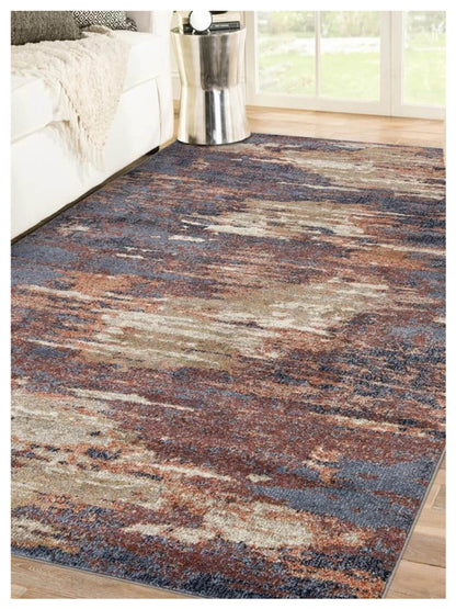 Limited Zurich ZUR-509 Rust  Traditional Machinemade Rug