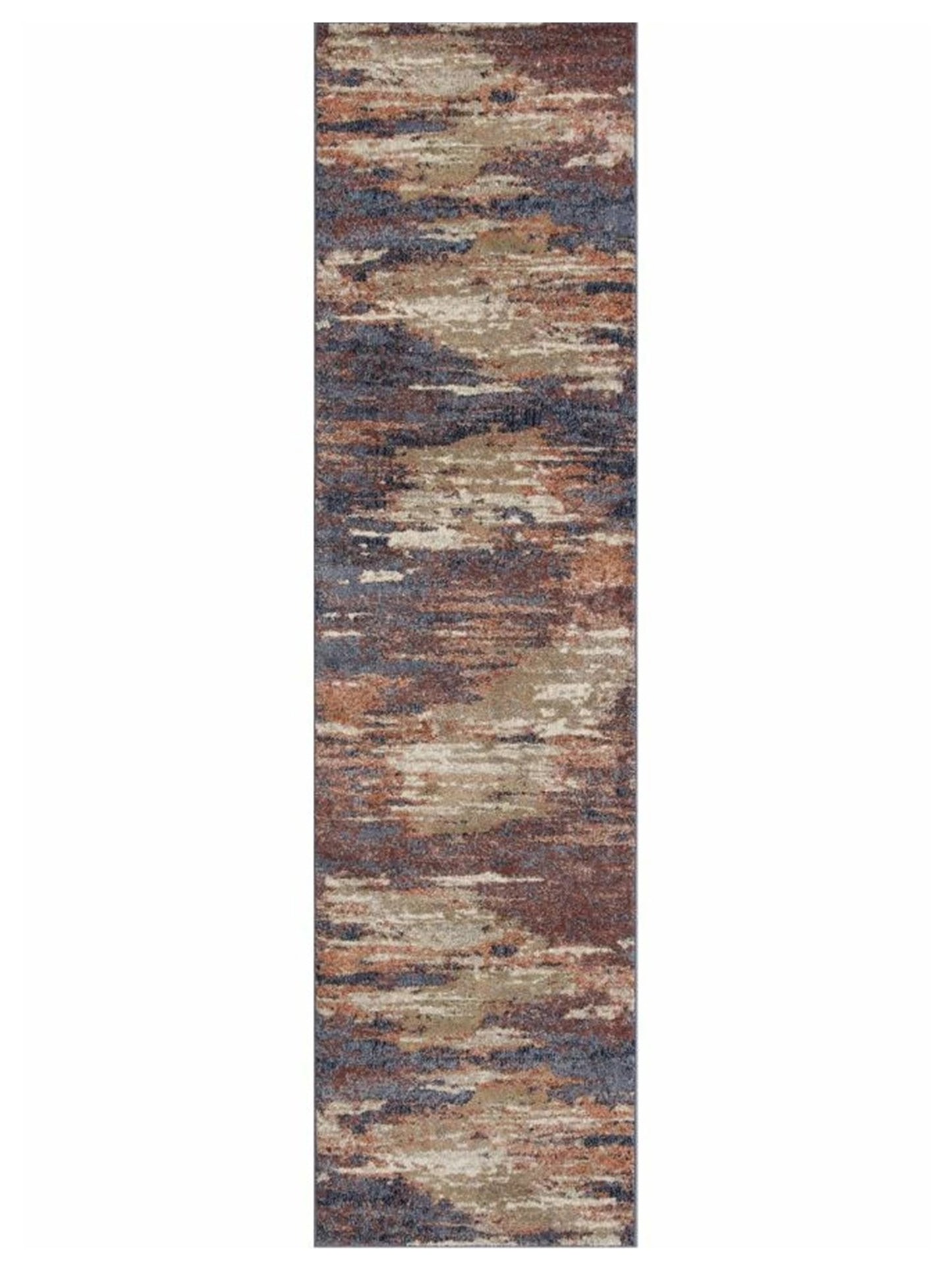 Limited Zurich ZUR-509 Rust  Traditional Machinemade Rug
