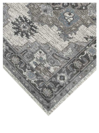 Limited Tatiana TU-111 IVORY STONE GRAY Traditional Machinemade Rugs