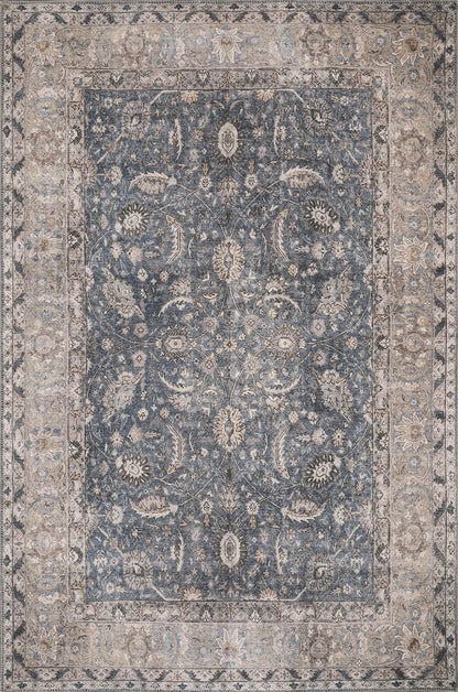 Kas London 4802 Blue Transitional Machinemade Rug