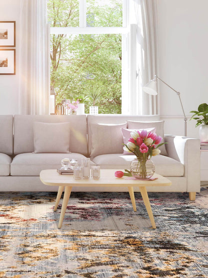 Artisan Marcia Multi Ivory Modern Machinemade Rug - Rugs - Artisan - Atlanta Designer Rugs