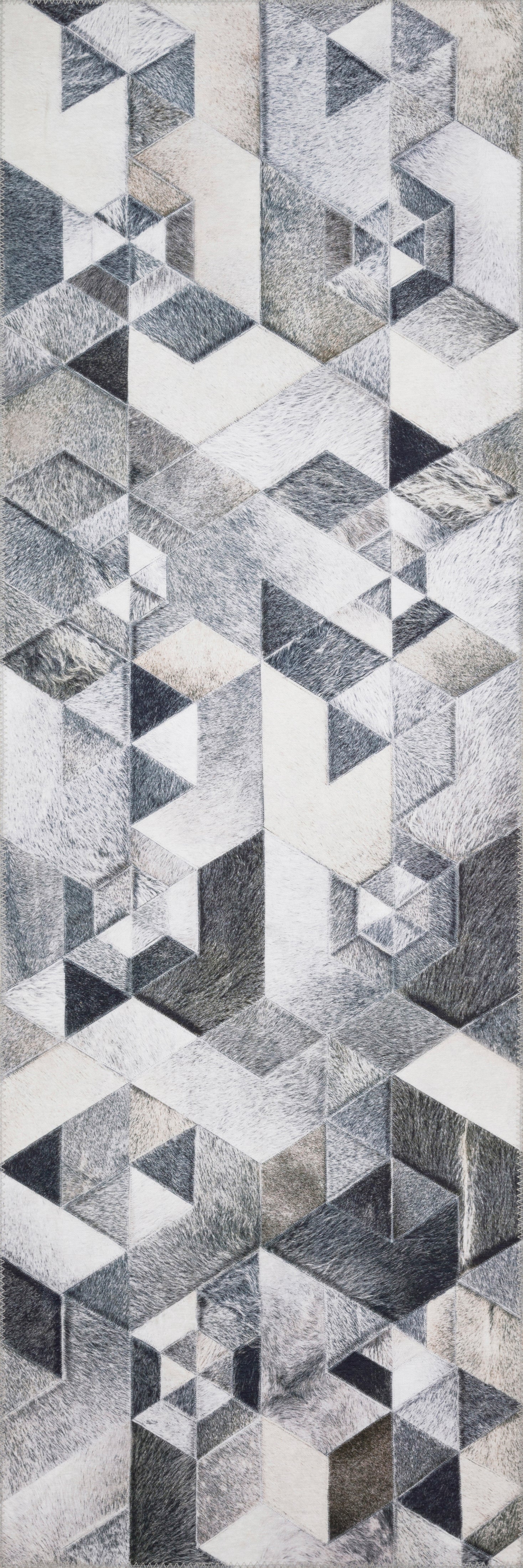 Loloi II Maddox  Grey Ivory Contemporary