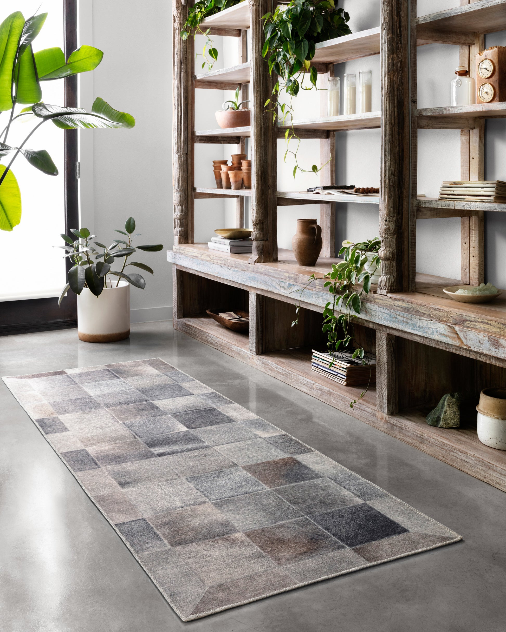 Loloi Maddox  Charcoal Grey Contemporary