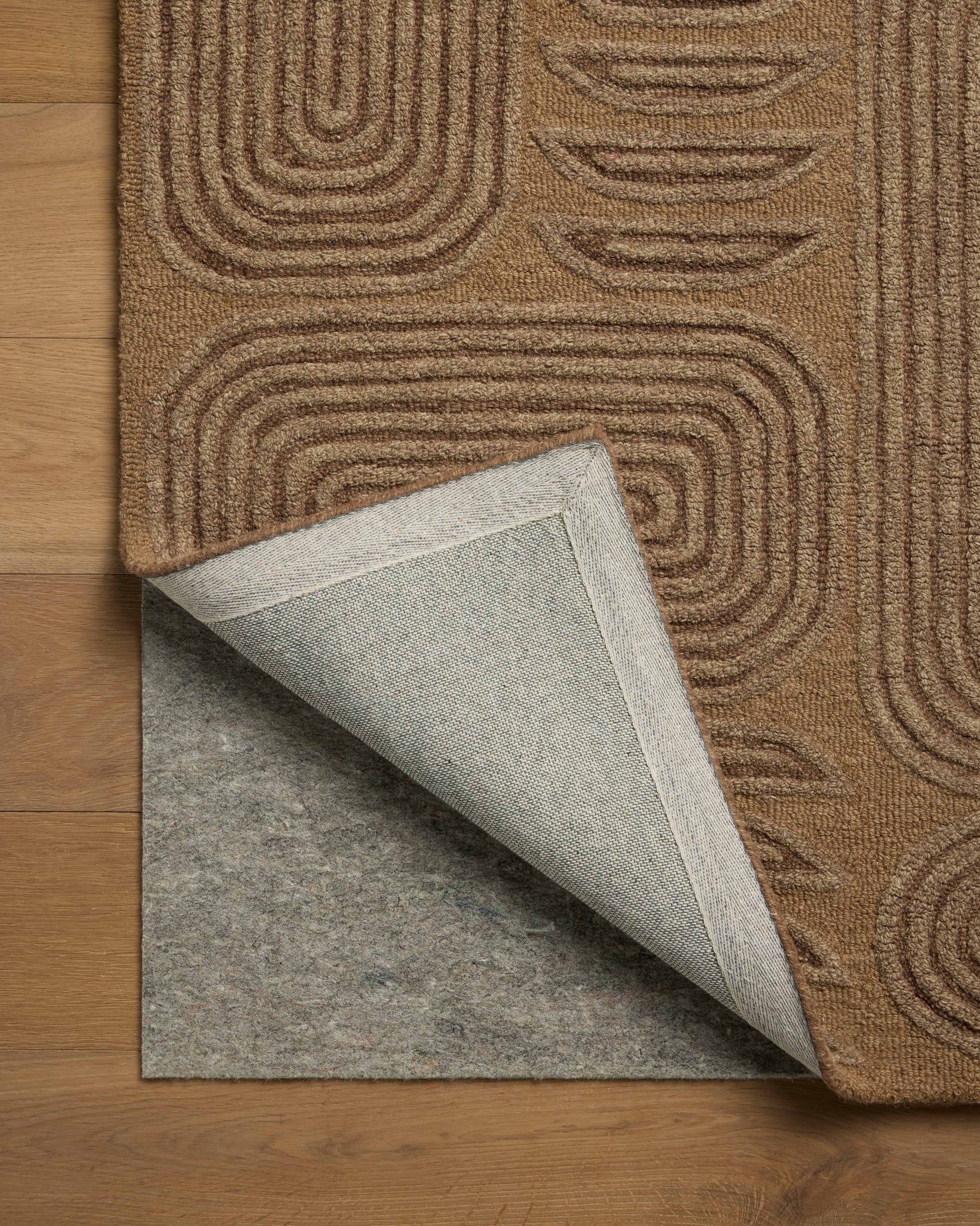 Brigette Romanek x Loloi Madi  Mocha Cocoa Contemporary