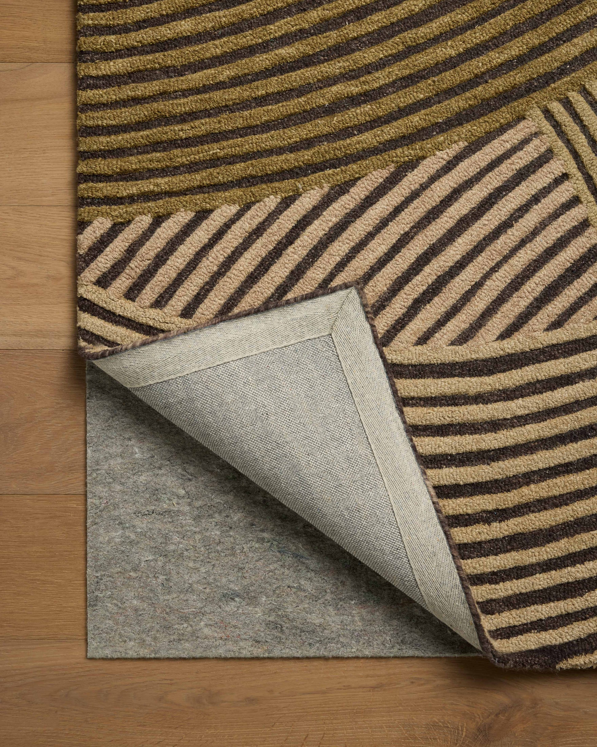 Brigette Romanek x Loloi Madi  Espresso Multi Contemporary