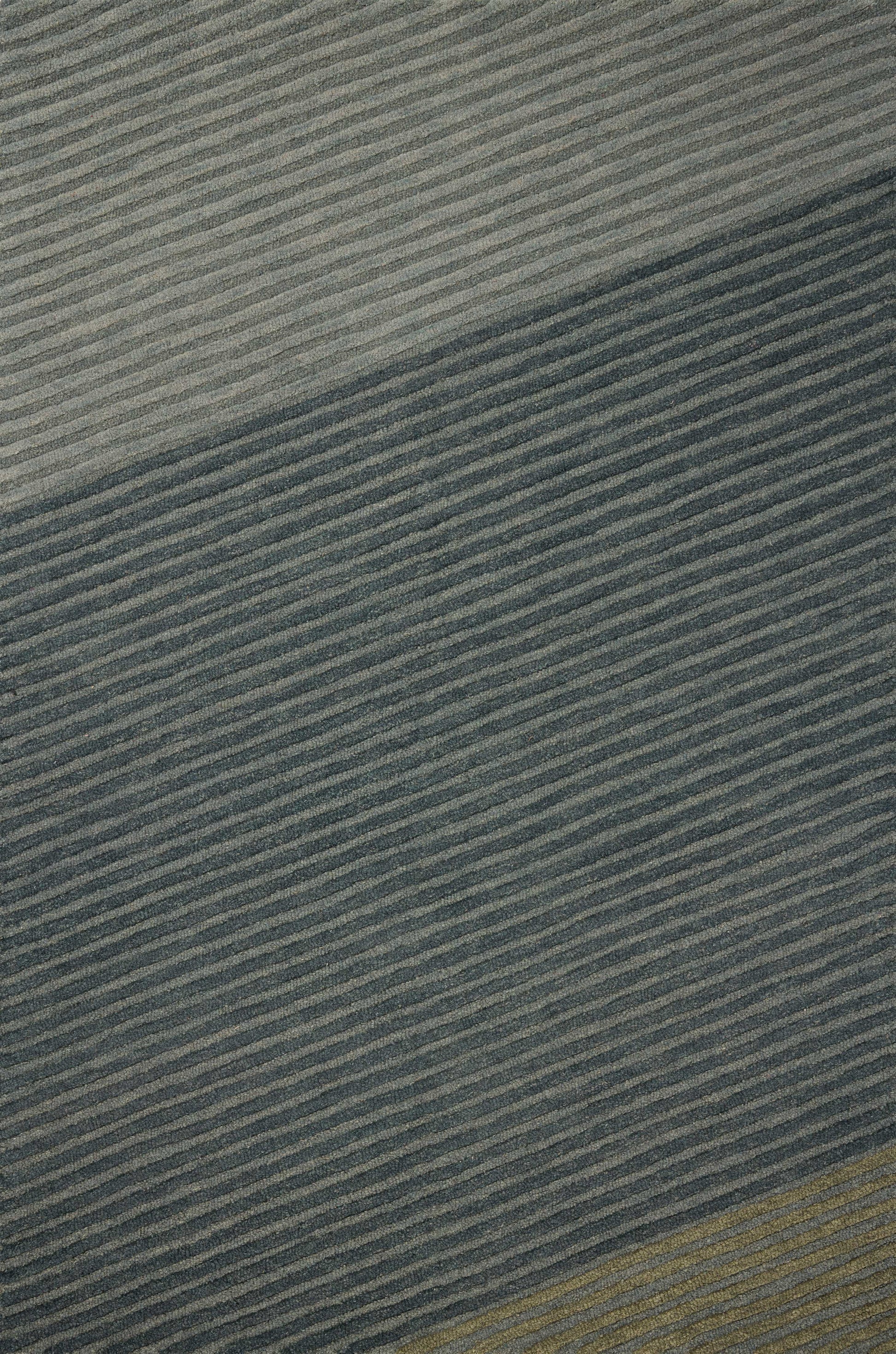 Brigette Romanek x Loloi Madi  Denim Multi Contemporary