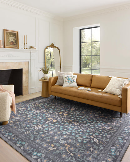 Rifle Paper Co. x Loloi Maison  Nightingale Black  Traditional