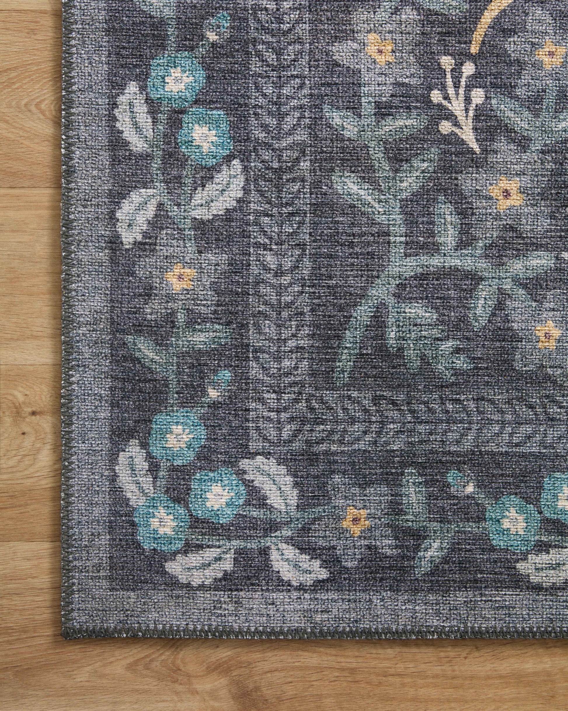 Rifle Paper Co. x Loloi Maison  Nightingale Black  Traditional