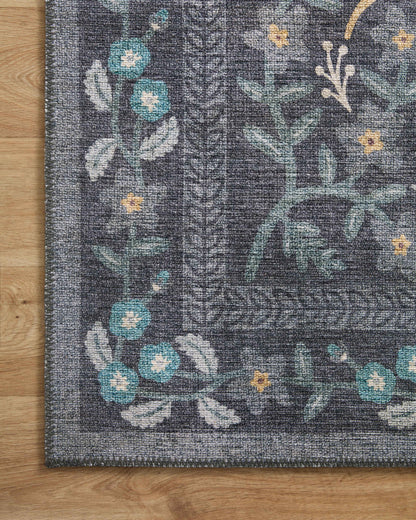 Rifle Paper Co. x Loloi Maison  Nightingale Black  Traditional