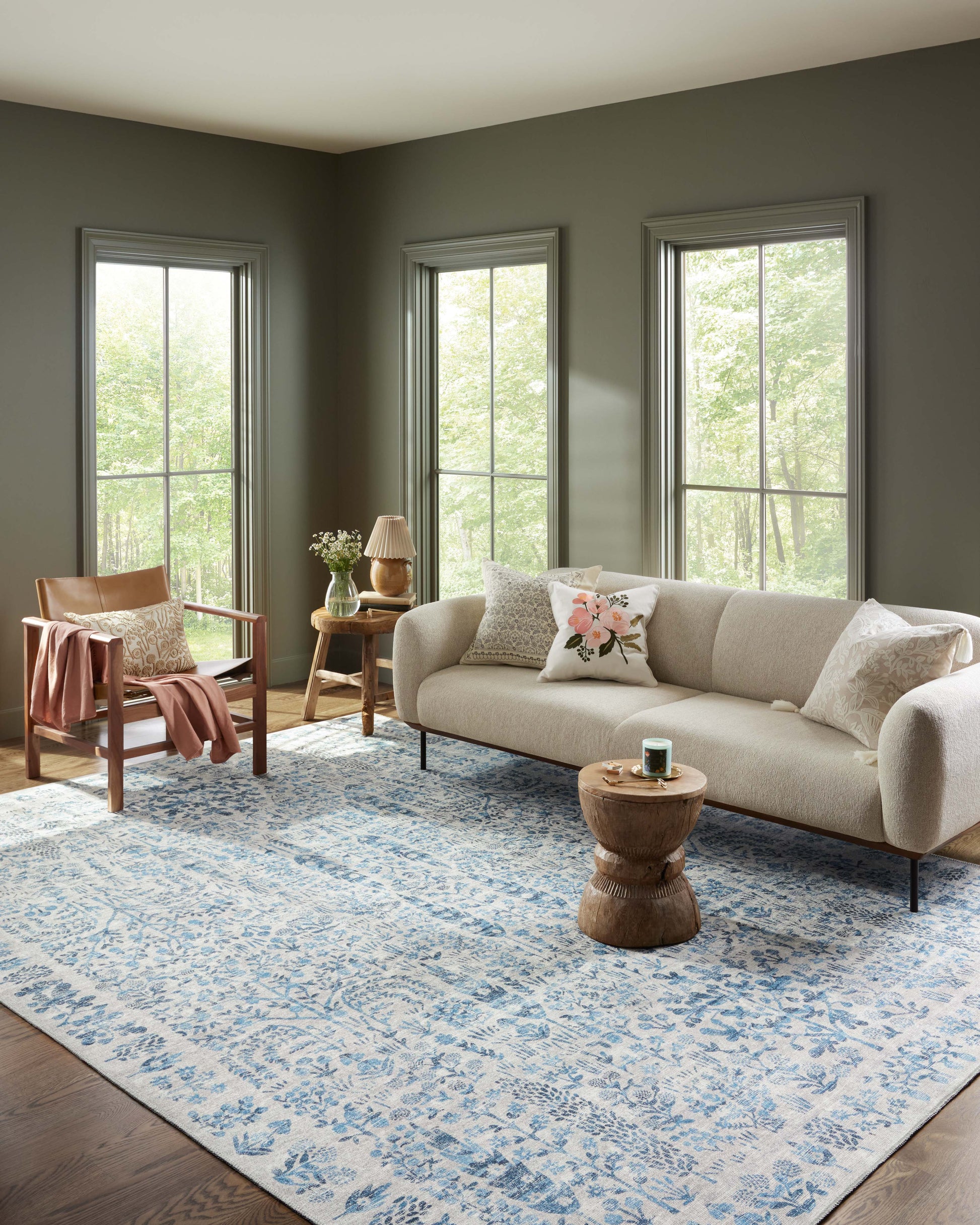 Rifle Paper Co. x Loloi Maison  Blue  Traditional