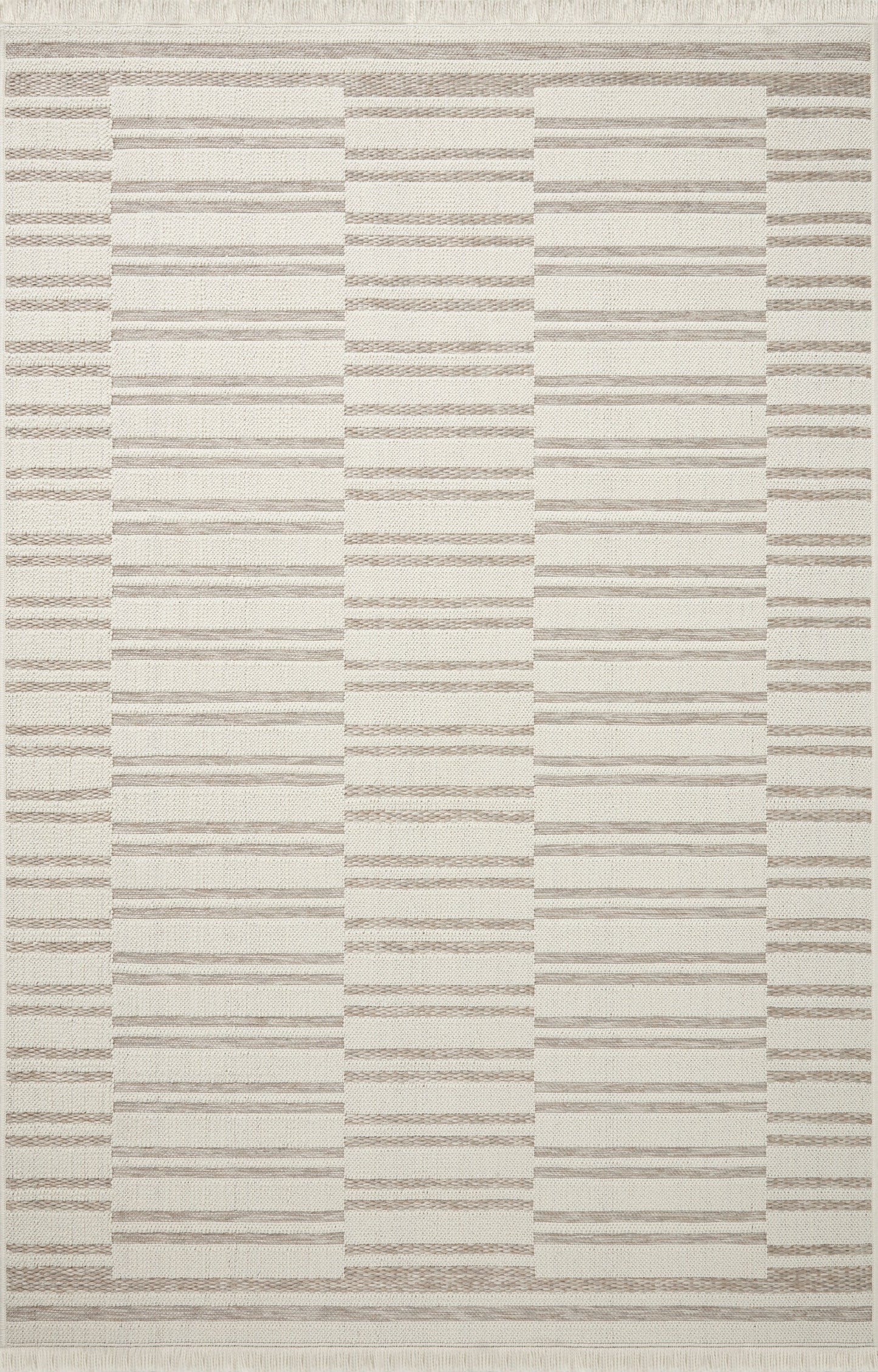 Amber Lewis x Loloi Malibu  Ivory Dove Indoor/Outdoor