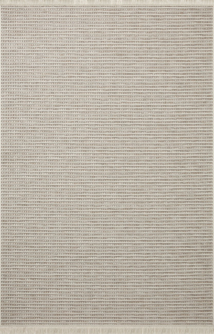 Amber Lewis x Loloi Malibu  Ivory Dove Indoor/Outdoor