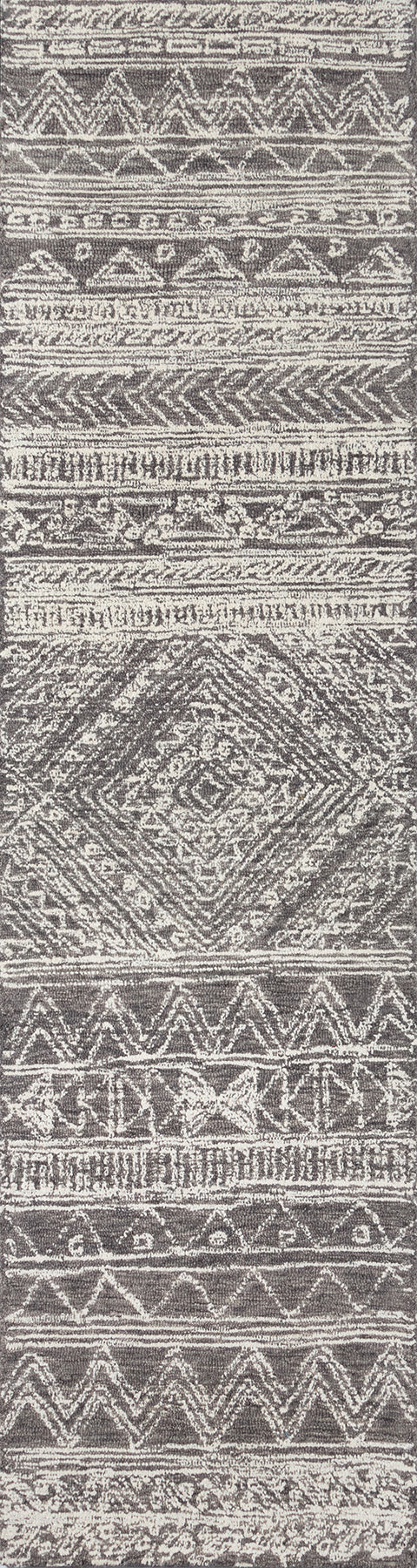 Momeni Mallorca  Grey  Contemporary