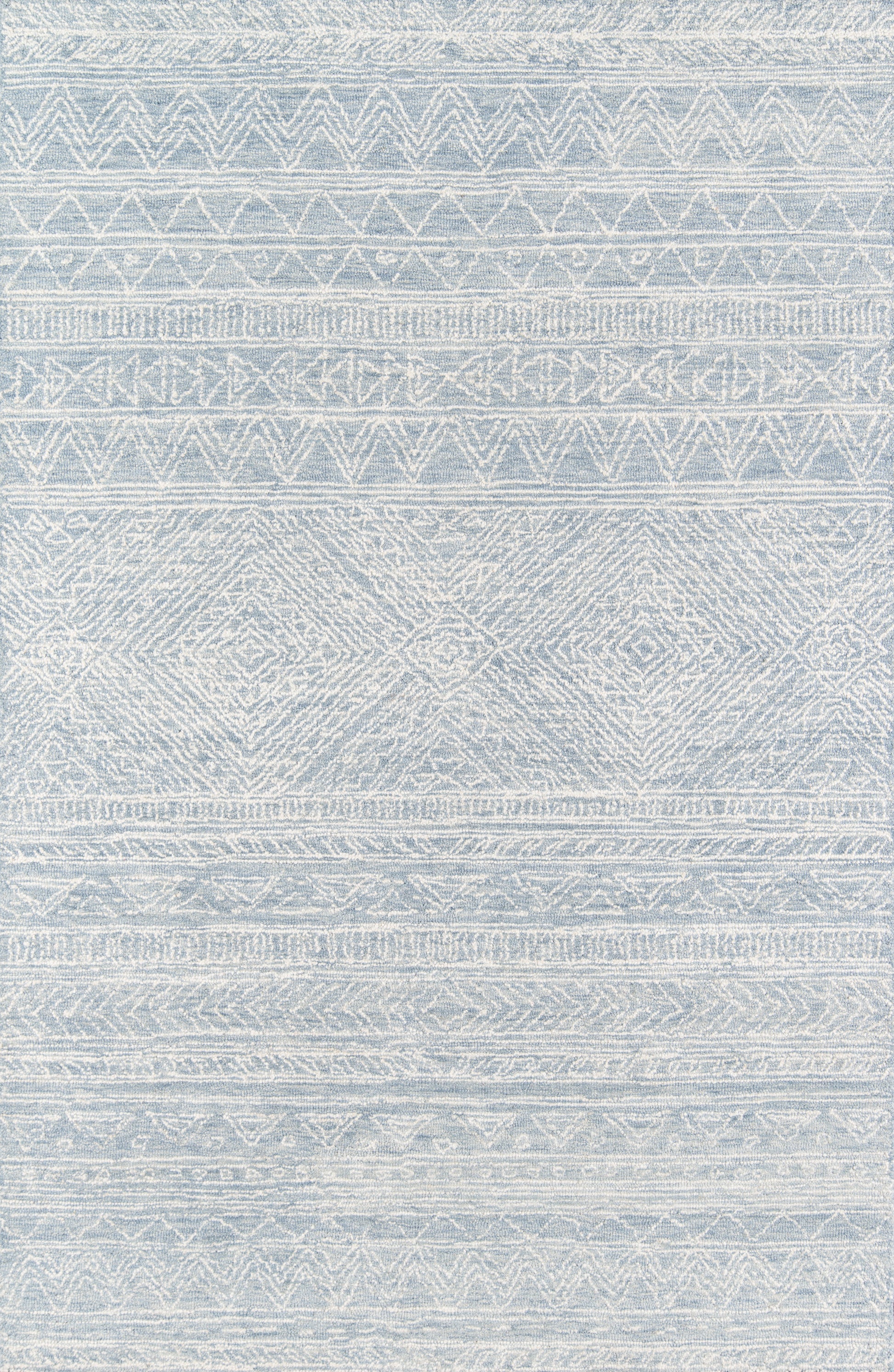 Momeni Mallorca  Light Blue  Contemporary