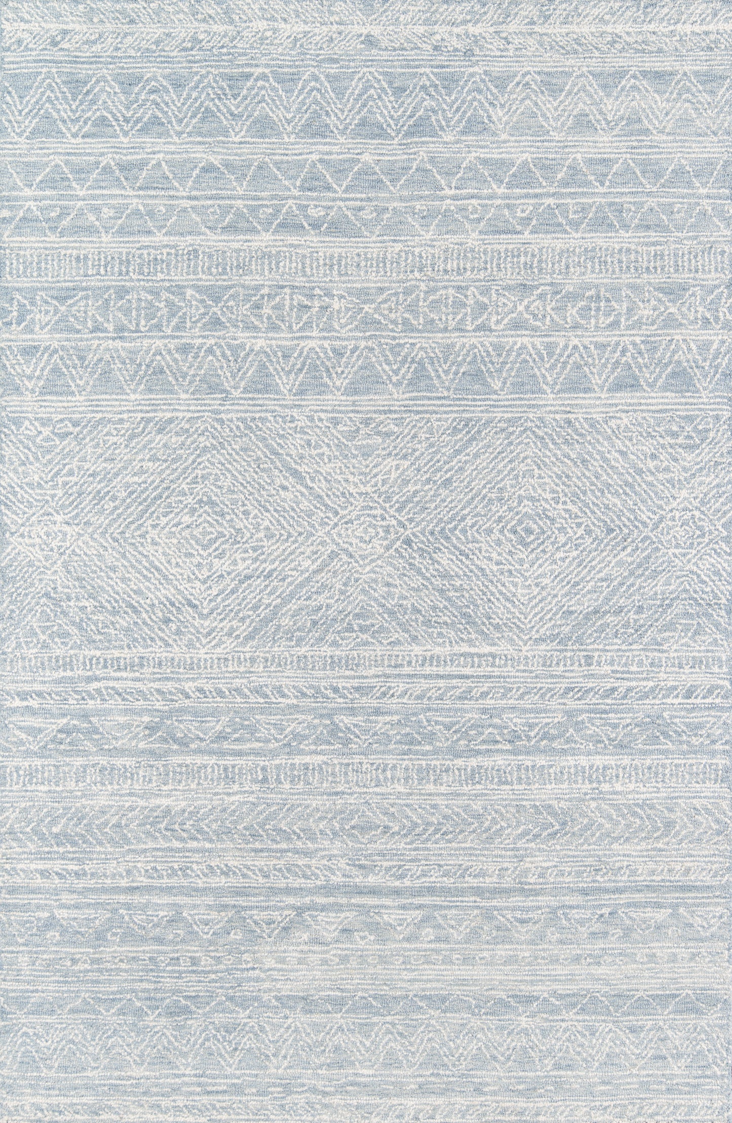 Momeni Mallorca  Light Blue  Contemporary