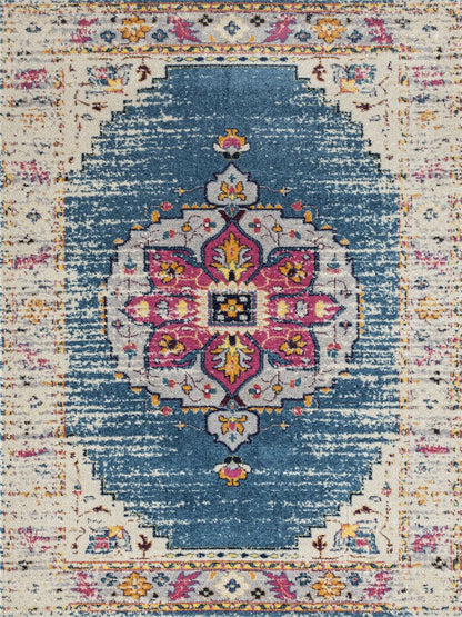 Limited Grace GE - 352 TURQUOISE IVORY Traditional Machinemade Rug - Rugs - Limited - Atlanta Designer Rugs