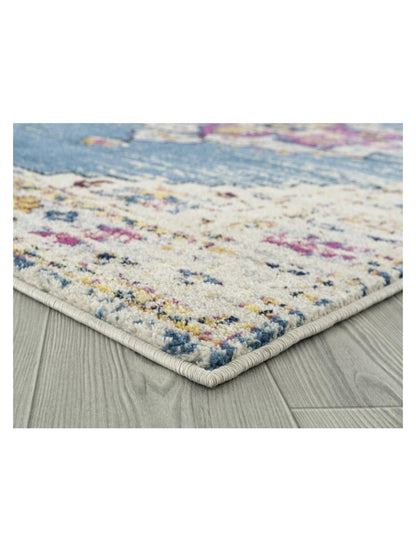 Limited Grace GE - 352 TURQUOISE IVORY Traditional Machinemade Rug - Rugs - Limited - Atlanta Designer Rugs