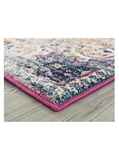 Limited Grace GE - 351 BLUE ORANGE Traditional Machinemade Rug - Rugs - Limited - Atlanta Designer Rugs