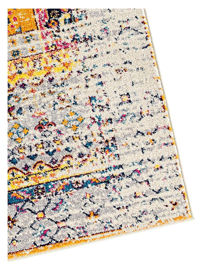Limited Grace GE - 353 IVORY ORANGE Traditional Machinemade Rug - Rugs - Limited - Atlanta Designer Rugs