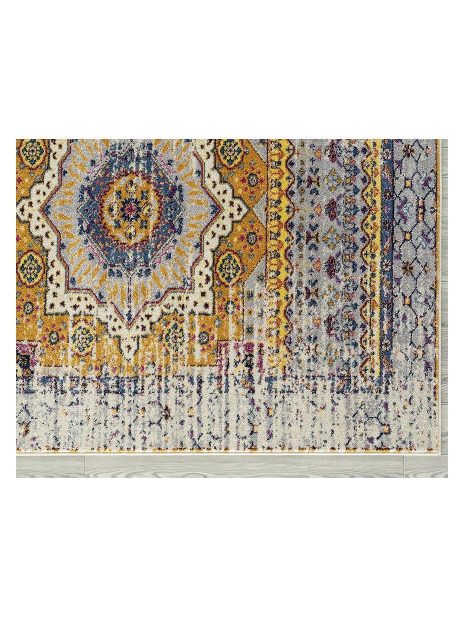 Limited Grace GE - 353 IVORY ORANGE Traditional Machinemade Rug - Rugs - Limited - Atlanta Designer Rugs