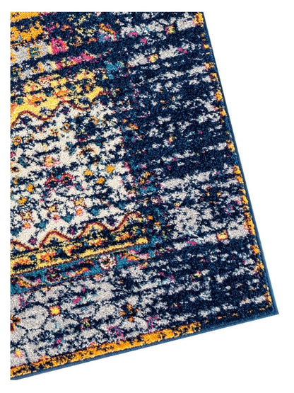 Limited Grace GE - 354 NAVY ORANGE Traditional Machinemade Rug - Rugs - Limited - Atlanta Designer Rugs
