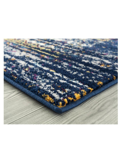 Limited Grace GE - 354 NAVY ORANGE Traditional Machinemade Rug - Rugs - Limited - Atlanta Designer Rugs