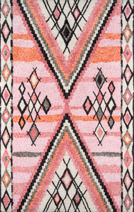 Momeni Margaux  Pink  Contemporary