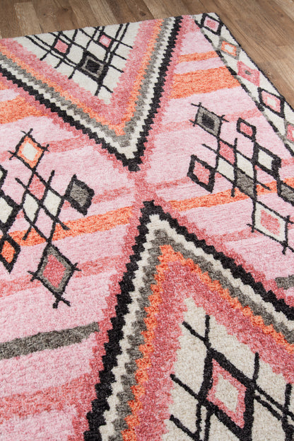Momeni Margaux  Pink  Contemporary