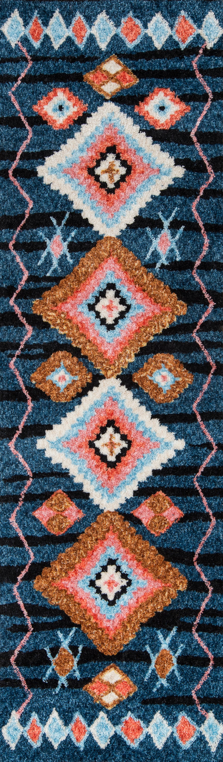 Momeni Margaux  Navy  Contemporary