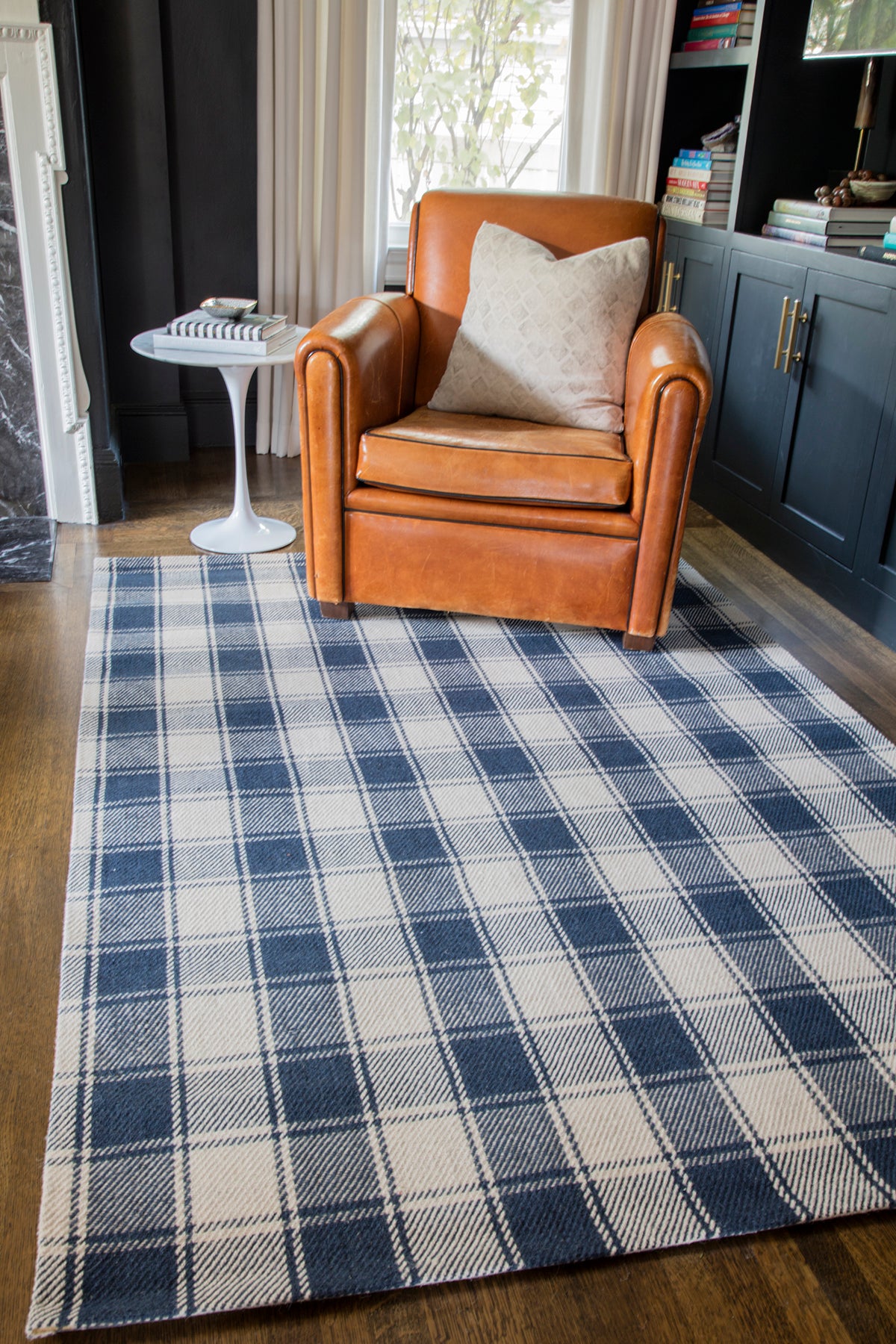 Erin Gates Marlborough  Navy  Modern