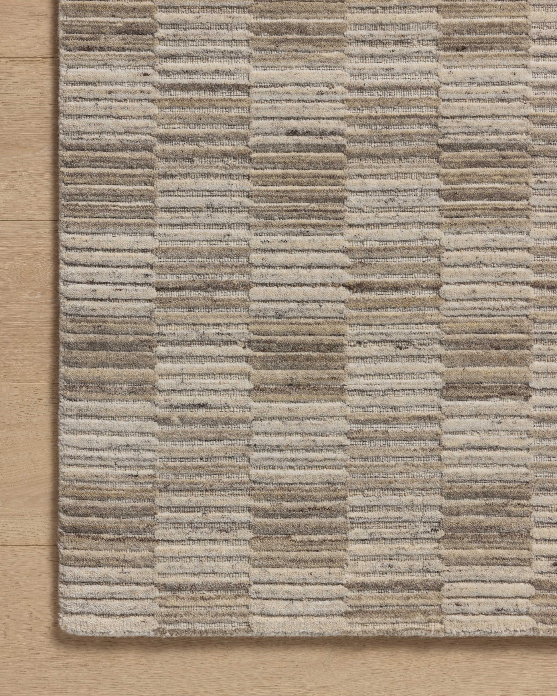 Amber Lewis x Loloi Marlowe  Stone Fog Contemporary