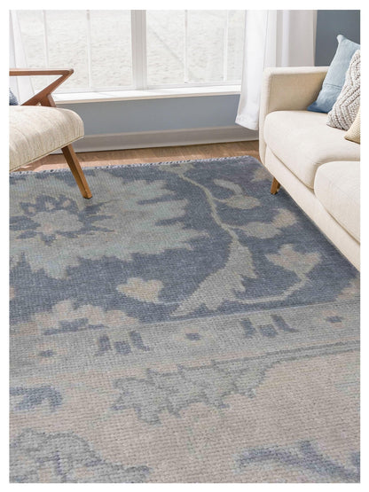 Limited MOREE MO - 358 Medium Gray Traditional Knotted Rug - Rugs - Limited - Atlanta Designer Rugs