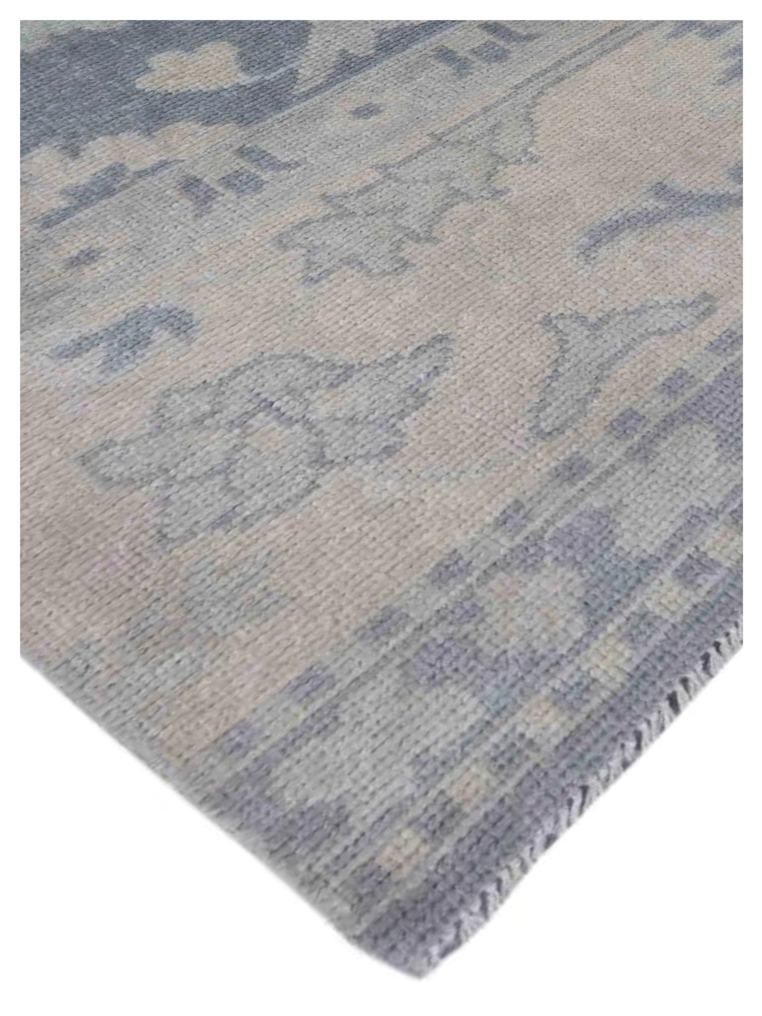 Limited MOREE MO - 358 Medium Gray Traditional Knotted Rug - Rugs - Limited - Atlanta Designer Rugs